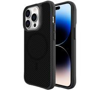 imoshion Rugged Hybrid Carbon Case avec MagSafe pour iPhone 14 Pro - Noir