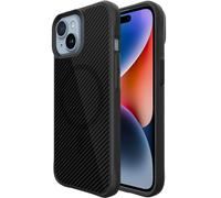 imoshion imoshion Rugged Hybrid Carbon Case avec MagSafe iPhone 15 Plus Noir Noir