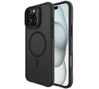 imoshion imoshion Rugged Hybrid Carbon Case avec MagSafe pour iPhone 16 Pro Noir Noir