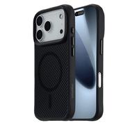 imoshion Rugged Hybrid Carbon Case avec MagSafe pour Apple iPhone 17 Pro - Noir