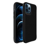 imoshion imoshion Rugged Hybrid Carbon Case pour iPhone 12 (Pro) Noir Noir