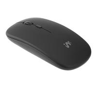 imoshion Souris sans fil - Souris d'ordinateur rechargeable + adaptateur USB-A 2,4G - Noir