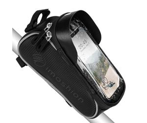 imoshion imoshion Support de téléphone pour vélo avec pochette Cadre de vélo Universel Noir Noir