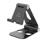 imoshion imoshion Support téléphone de bureau en aluminium Réglable Universel Noir Noir