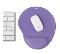 imoshion imoshion Tapis de souris ergonomique Tapis de souris avec repose-poignet 30 x 25 cm Lilas Lilas