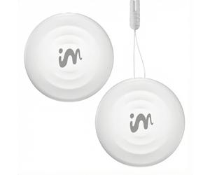 imoshion imoshion Wireless Tag Tracker Bluetooth pour iOS 2 pack Blanc Blanc