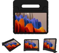 imoshion Kidsproof Backcover avec poignée pour Samsung Galaxy Tab S8 Plus / S7 Plus / S7 FE 5G - Noir