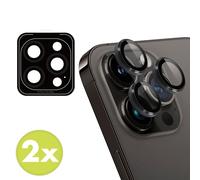 imoshion Lot de 2 protections d'objectif de caméra pour Apple iPhone 15 Pro / 15 Pro Max - Noir