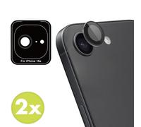 imoshion Lot de 2 protections d'objectif de caméra pour Apple iPhone 16e - Noir