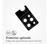 imoshion Lot de 2 protections d'objectif de caméra pour Apple iPhone 18 Pro / 18 Pro Max - Noir
