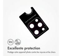 imoshion Lot de 2 protections d'objectif de caméra pour Apple iPhone 18 Pro / 18 Pro Max - Plum