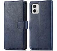imoshion Luxe Bookcase pour le Motorola Moto G73 - Bleu foncé