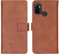 imoshion imoshion Étui de téléphone portefeuille Luxe Oppo A53 / Oppo A53s Marron
