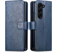 imoshion Luxe Bookcase pour le Samsung Galaxy Z Fold 5 - Bleu foncé