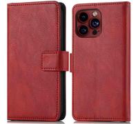 imoshion Luxe Bookcase pour l'iPhone 15 Pro - Rouge