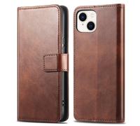 imoshion Luxe Bookcase voor de Apple iPhone 15 - Donkerbruin