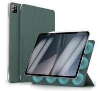 imoshion imoshion Magnetic etui de téléphone portefeuille iPad Pro 11 (2024) M4 Vert foncé Vert foncé