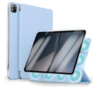 imoshion Magnetic etui de téléphone portefeuille pour Apple iPad Pro 12.9 (2020/2021/2022) - Bleu clair