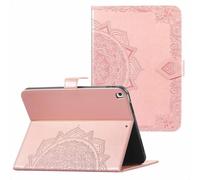 imoshion Mandala Bookcase voor de Apple iPad 9 (2021) 10.2 inch / iPad 8 (2020) 10.2 inch / iPad 7 (2019) 10.2 inch - Rose Gold