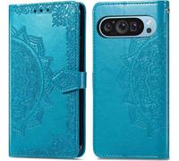 imoshion Mandala Bookcase voor de Google Pixel 9 / 9 Pro - Turquoise