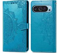 imoshion Mandala Bookcase voor de Google Pixel 9 Pro XL - Turquoise