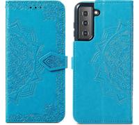 imoshion Mandala Bookcase voor de Samsung Galaxy S21 - Turquoise