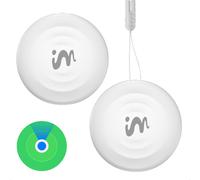 imoshion Mini Tag - Traceur Bluetooth pour iOS - 2 packs - Blanc