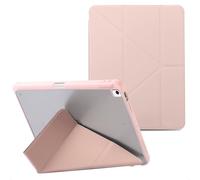 imoshion Origami Bookcase pour l'Apple iPad 9 (2021) 10.2 pouces / iPad 8 (2020) 10.2 pouces / iPad 7 (2019) 10.2 pouces - Roze