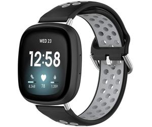 imoshion Pr2199 pour Fitbit Versa 4 / 3 / Sense (2) - Black / Grey