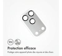 imoshion Protection Caméra en verre trempé 2 Pack pour l'Apple iPhone 18 Pro Max - Argent