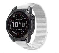 imoshion QuickFit® Bracelet en nylon pour Garmin Watch | connexion 20 mm - Blanc