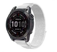 imoshion QuickFit® Bracelet en nylon pour la Garmin Watch | Connecteur 20 mm - Blanc