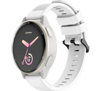 imoshion QuickFit® Bracelet en silicone pour la Garmin Watch | Connecteur 22 mm - Blanc