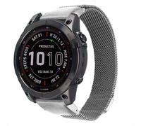 imoshion QuickFit® Bracelet magnétique milanais pour Garmin Watch | connexion 20 mm - Argent