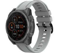 imoshion QuickFit® Line Bracelet en silicone pour la Garmin Watch | Connecteur 20 mm - Gris