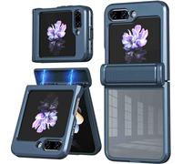 imoshion Rugged Clear Backcover pour le Samsung Galaxy Z Flip 5 - Bleu foncé