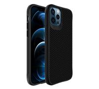 imoshion Rugged Hybrid Carbon Case pour Apple iPhone 12 (Pro) - Noir