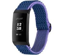 imoshion Sangle élastique en nylon pour le Fitbit Charge 3 / 4 - Bleu foncé