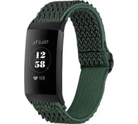imoshion Sangle élastique en nylon pour le Fitbit Charge 3 / 4 - Vert