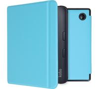 imoshion Slim Hard Case Bookcase for the Kobo Libra 2 / Tolino Vision 6 - Light Blue
