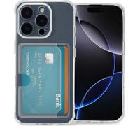 imoshion Softcase Backcover avec porte-cartes pour l'Apple iPhone 16 Pro - Transparent