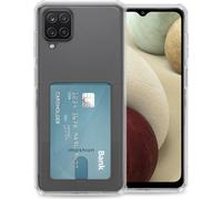 imoshion Softcase Backcover avec porte-cartes pour le Samsung Galaxy A12 - Transparent