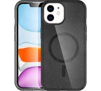 imoshion Sparkle Backcover avec MagSafe pour iPhone 12 (Pro) - Noir pailleté