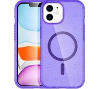 imoshion Sparkle Backcover avec MagSafe pour iPhone 12 (Pro) - Violet pailleté