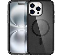 imoshion Sparkle Backcover avec MagSafe pour l'Apple iPhone 16 Pro Max - Noir pailleté