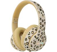 imoshion - Special Edition - Casque d'écoute sans fil pour enfants avec lumière LED - Avec câble AUX - Leopard