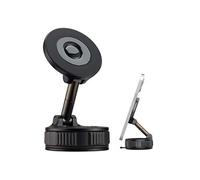 imoshion Support de téléphone pour voiture avec MagSafe - rotatif à 360° - avec ventouse - magnétique - universel - noir