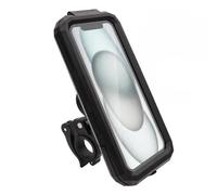 imoshion Support de téléphone premium pour vélo - Résistant aux éclaboussures - Rotation à 360° - Universel - Noir