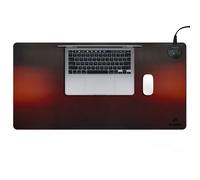 imoshion imoshion Tapis de bureau chauffant Tapis de souris chauffant 90 x 45 cm Noir Noir
