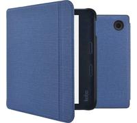 imoshion Toile de nuit Bibliothèque avec support pour Kobo Libra 2 / Tolino Vision 6 - Bleu foncé